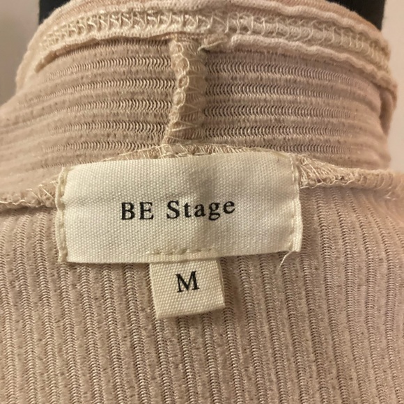 Chic Beige Open-Front Cardigan - Picture 4 of 4